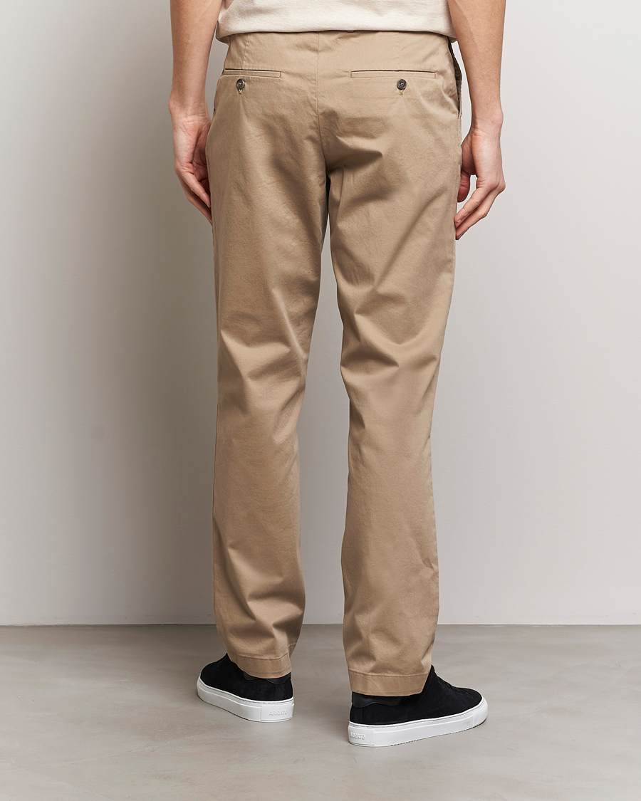 Herr | Byxor | J.Lindeberg | Lois Cloud Satin Pants Batique Khaki