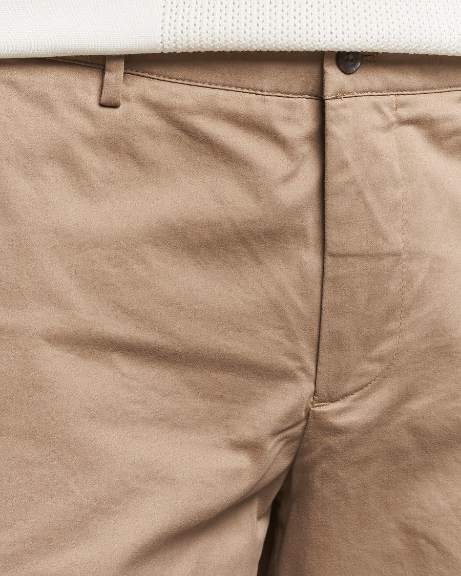 Herr | Shorts | J.Lindeberg | Nathan Cloud Satin Shorts Batique Khaki