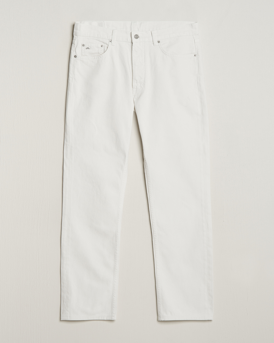 Herr | Jeans | J.Lindeberg | Cody Solid Regular Jeans Cloud White