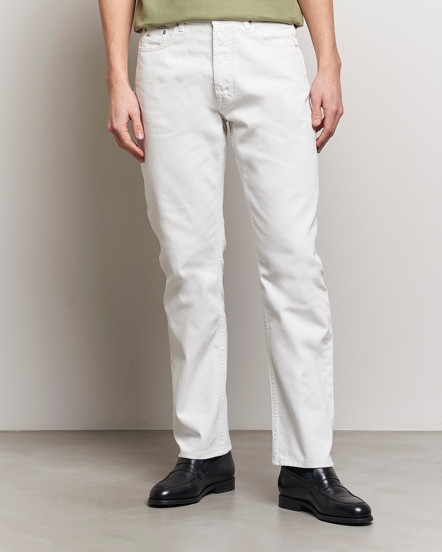 Herr | Business & Beyond | J.Lindeberg | Cody Solid Regular Jeans Cloud White