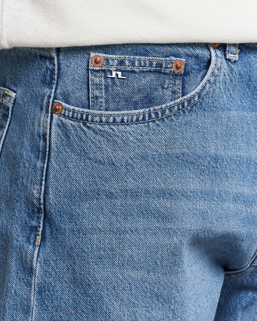 Herr | Jeans | J.Lindeberg | Cody Washed Regular Jeans Light Blue