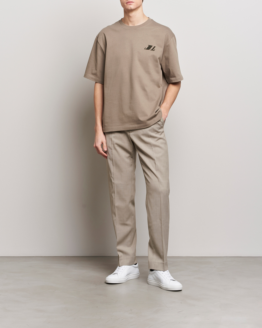 Herr | T-Shirts | J.Lindeberg | Cameron Loose T-Shirt Walnut