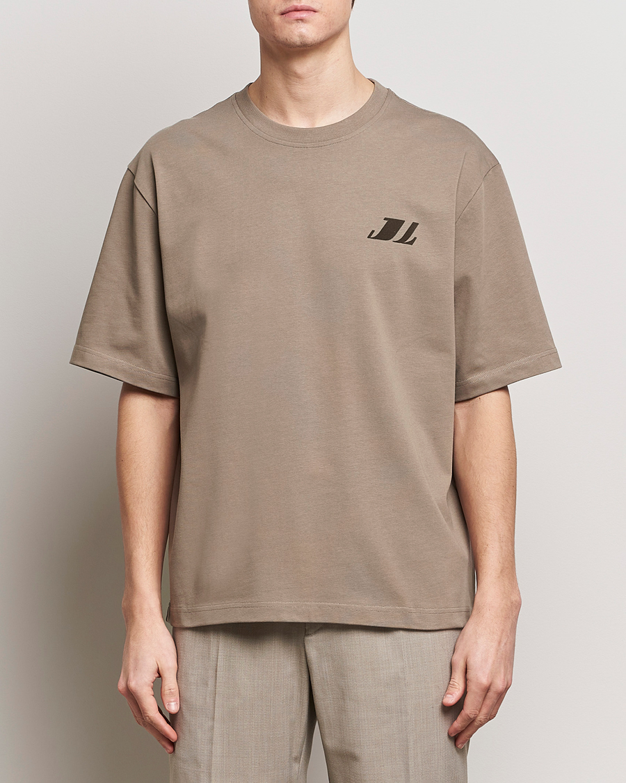 Herr | Kortärmade t-shirts | J.Lindeberg | Cameron Loose T-Shirt Walnut