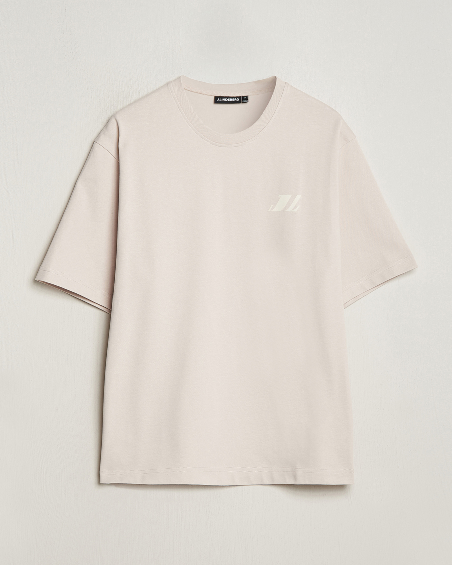Herr | T-Shirts | J.Lindeberg | Cameron Loose T-Shirt Moonbeam