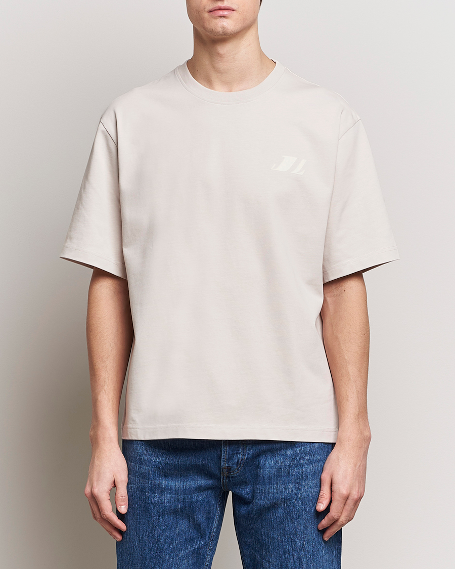 Herr | Kortärmade t-shirts | J.Lindeberg | Cameron Loose T-Shirt Moonbeam