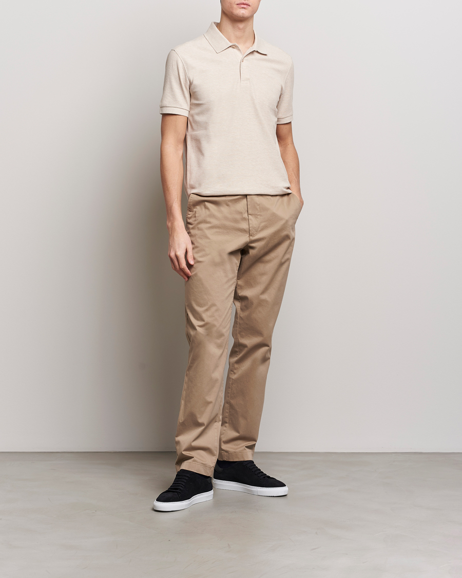 Herr | Pikéer | J.Lindeberg | Troy Polo Shirt Moonbeam