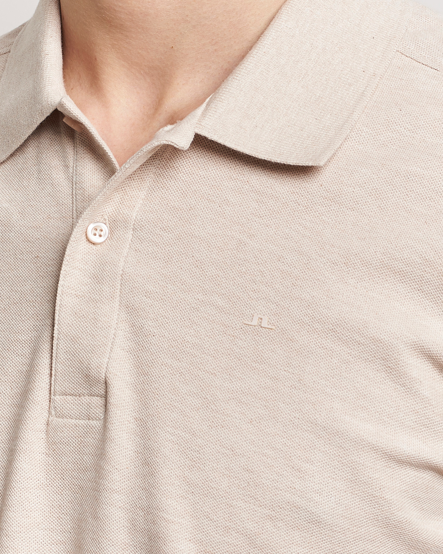 Herr | Pikéer | J.Lindeberg | Troy Polo Shirt Moonbeam