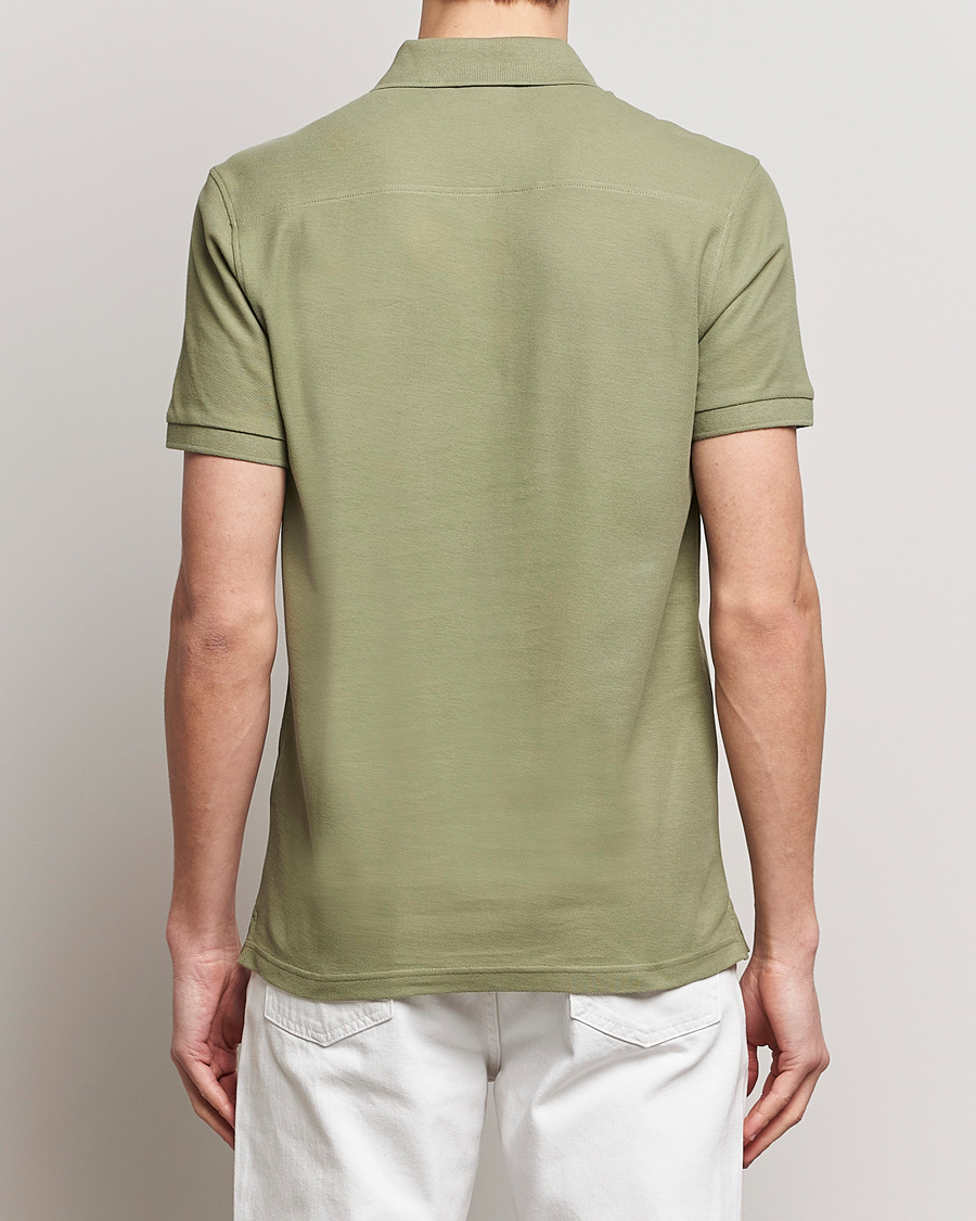Herr | Pikéer | J.Lindeberg | Troy Polo Shirt Oil Green