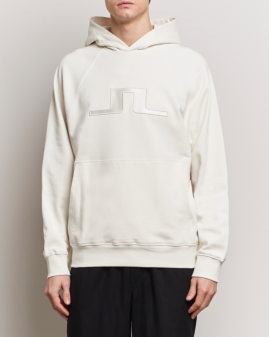 Herr | Lojalitetserbjudande | J.Lindeberg | Callan Bridge Hoodie Cloud White