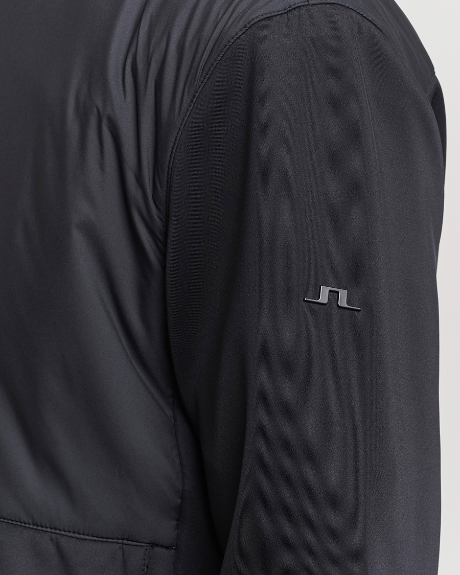 Herr | Tröjor | J.Lindeberg | Dovid Hybrid Jacket Black