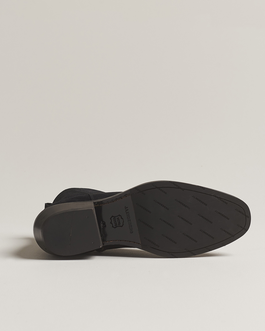 Herr | J.Lindeberg Wyatt Suede Boots Black | J.Lindeberg | Wyatt Suede Boots Black
