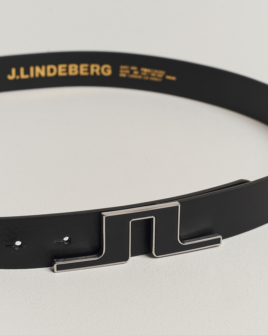Herr | J.Lindeberg Bridge Belt Black | J.Lindeberg | Bridge Belt Black