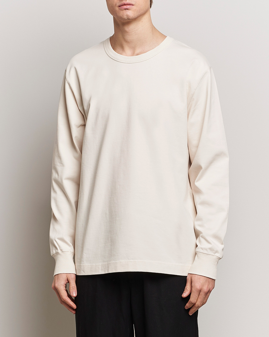 Herr | Contemporary Creators | CDLP | Heavyweight Long Sleeve T-Shirt Off White