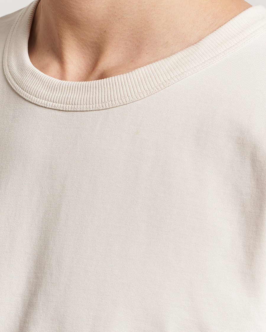 Herr | T-Shirts | CDLP | Heavyweight Long Sleeve T-Shirt Off White