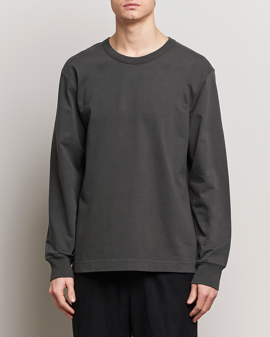 Herr | Långärmade t-shirts | CDLP | Heavyweight Long Sleeve T-Shirt Charcoal