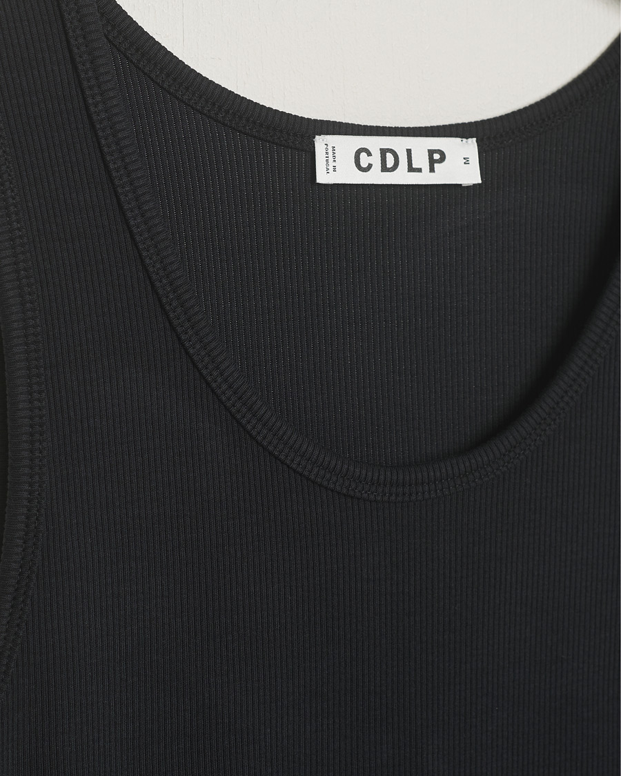 Herr | T-Shirts | CDLP | Rib Tank Top Off Black