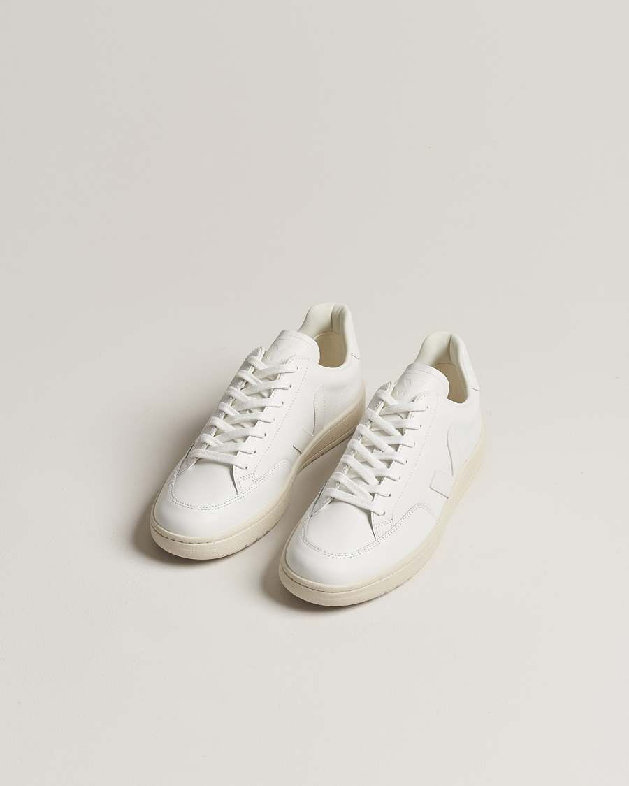 Herr | Avdelningar | Veja | V-12 Leather Sneaker Extra White