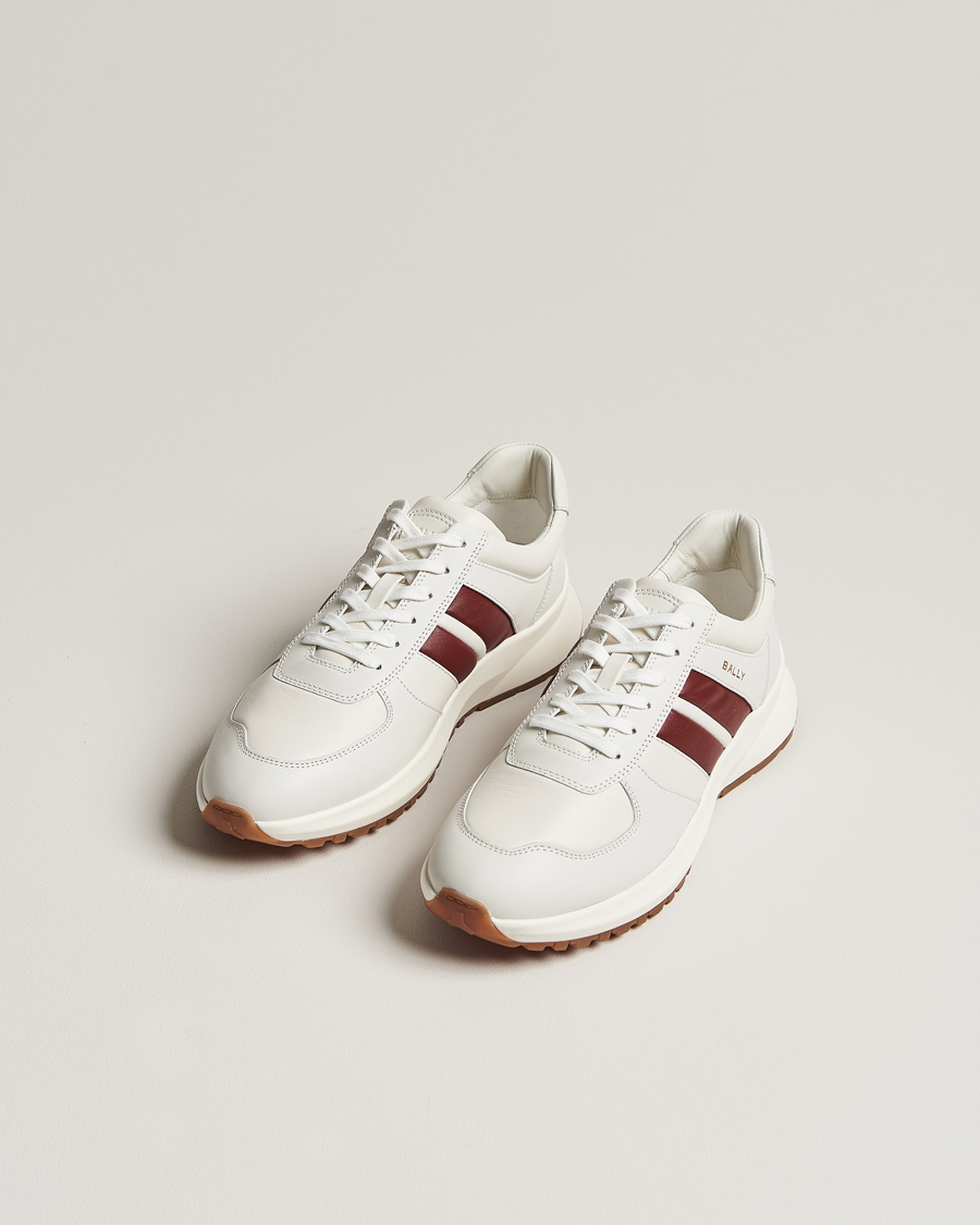 Herr | Running sneakers | Bally | Darsyl Leather Running Sneaker White