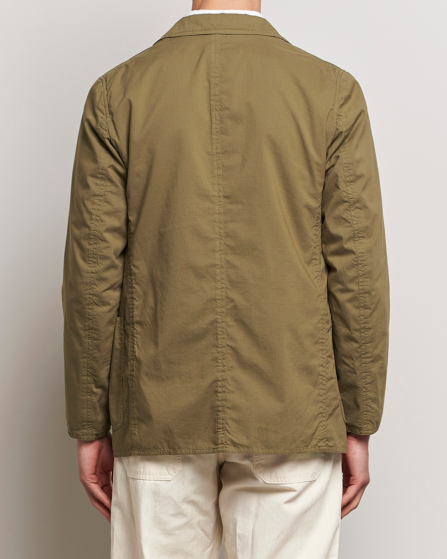 Herr | Kavajer | Drake's | MKVIII Lightweight Double Games Blazer Olive