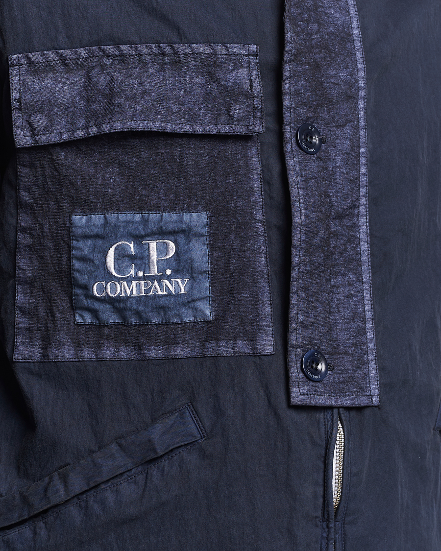 Herr | Jackor | C.P. Company | 50 Filli Gum Cotton/Nylon Jacket Navy