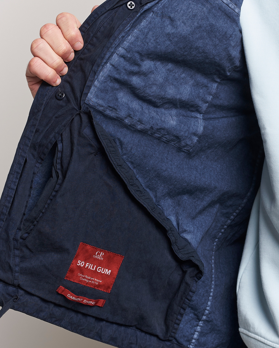 Herr | Jackor | C.P. Company | 50 Filli Gum Cotton/Nylon Jacket Navy