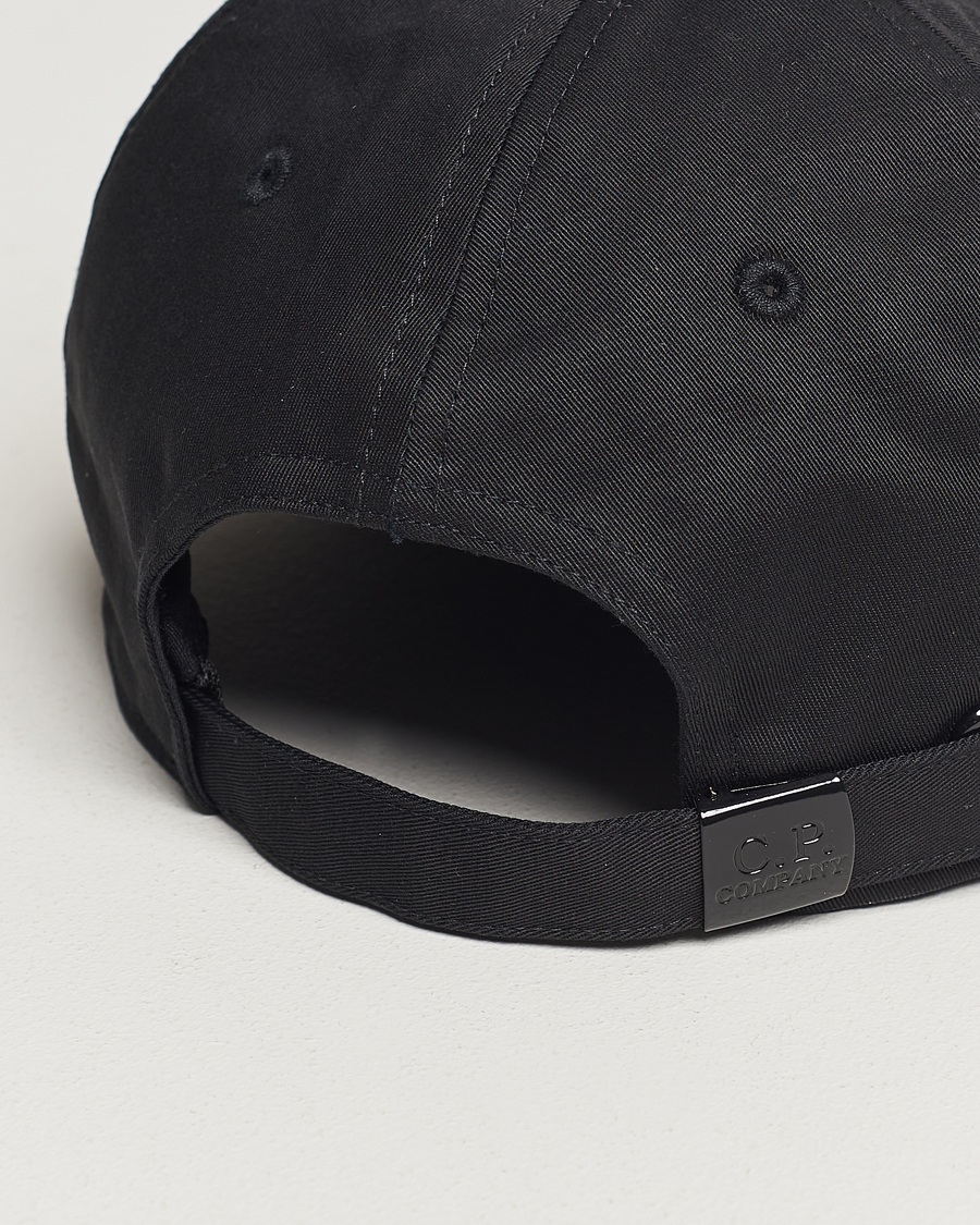 Herr | Hattar & kepsar | C.P. Company | Cotton Gabardine Cap Black