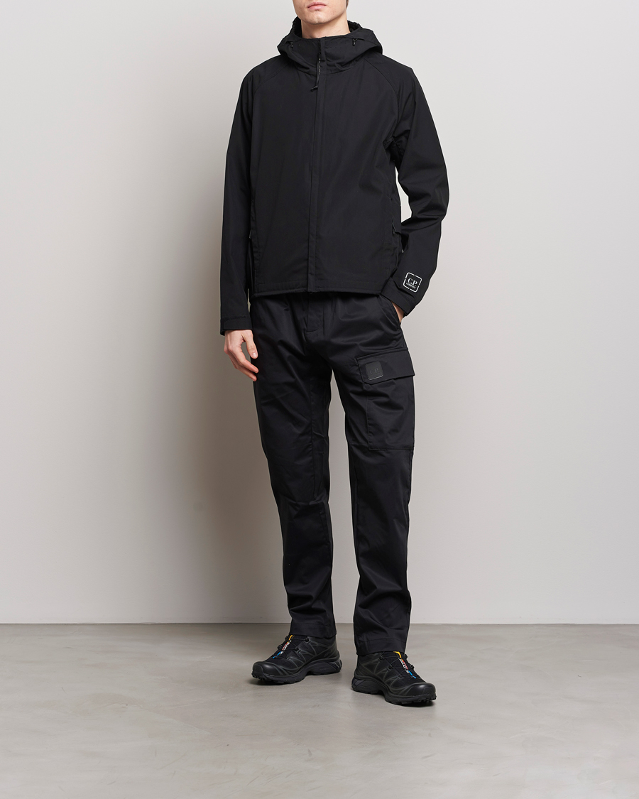 Herr | Jackor | C.P. Company | Metropolis Water Resistant Hyst Cotton Jacket Black