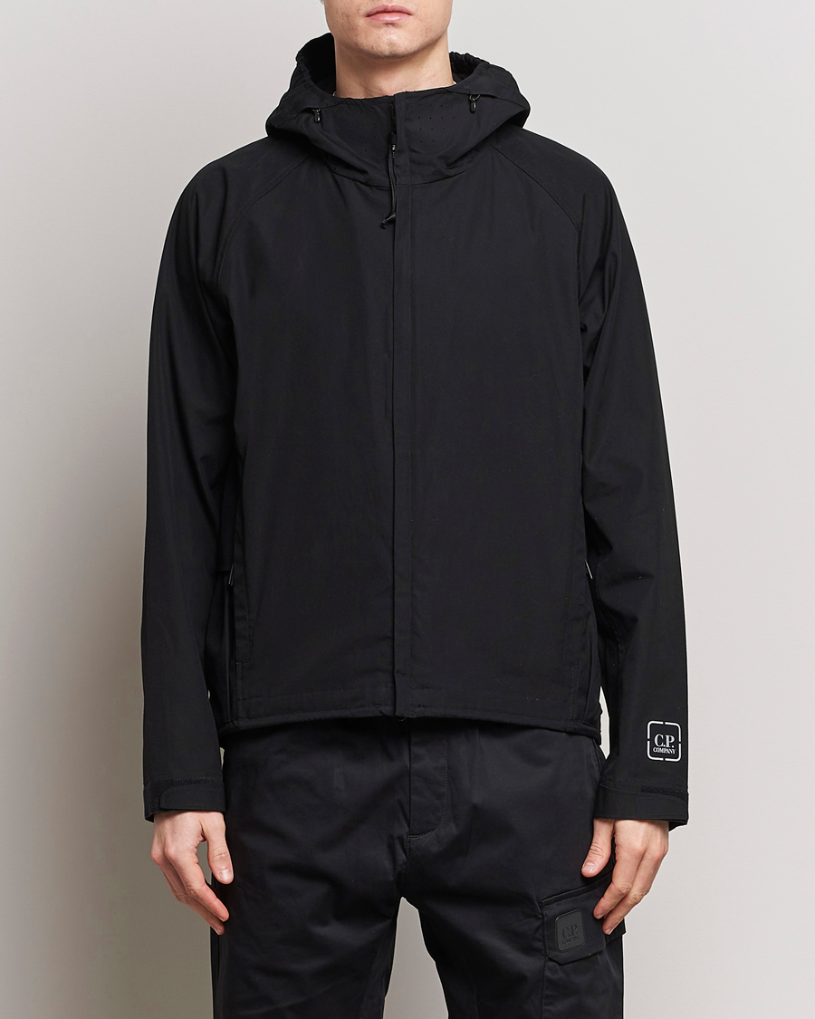 Herr | Contemporary Creators | C.P. Company | Metropolis Water Resistant Hyst Cotton Jacket Black