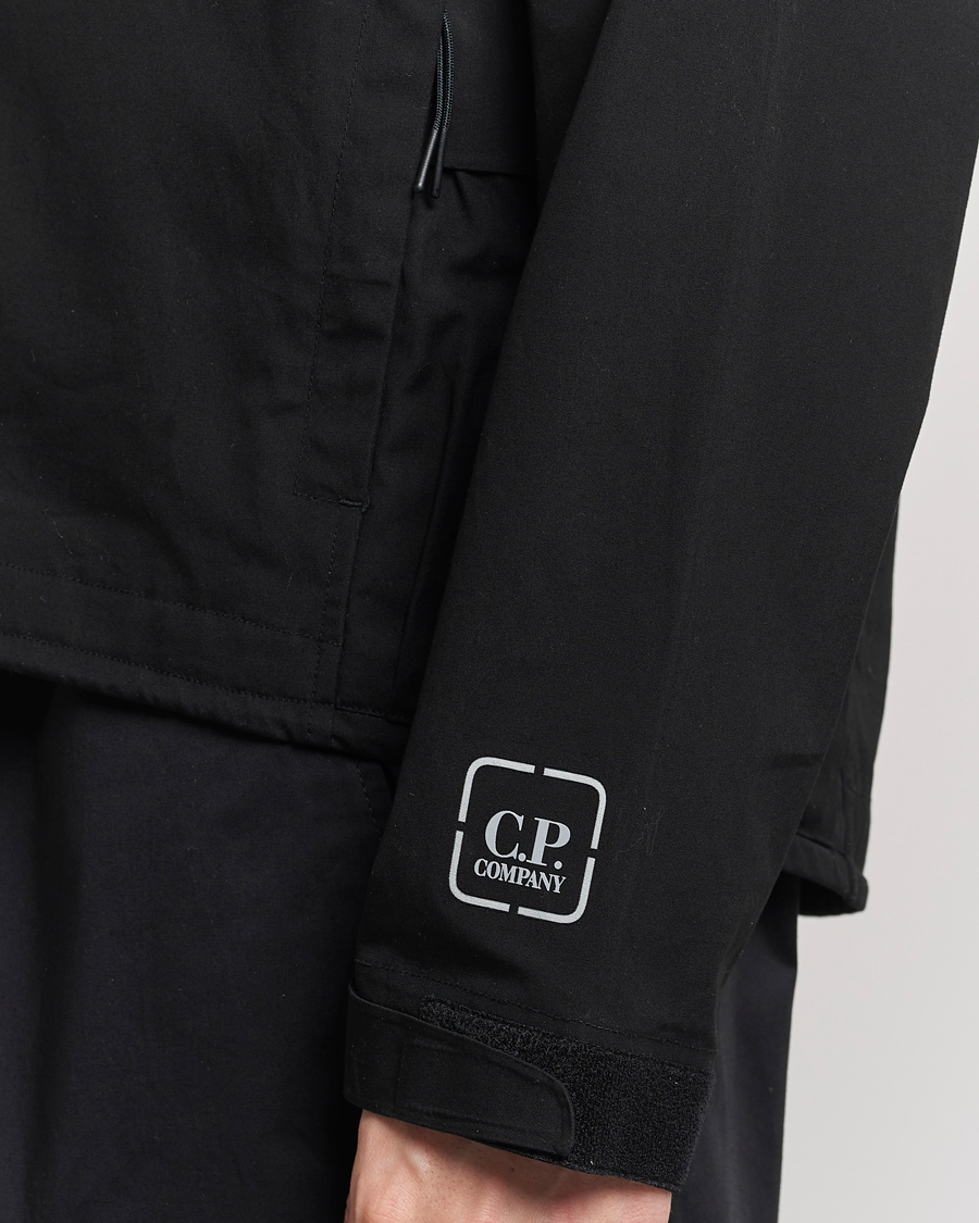 Herr | Jackor | C.P. Company | Metropolis Water Resistant Hyst Cotton Jacket Black