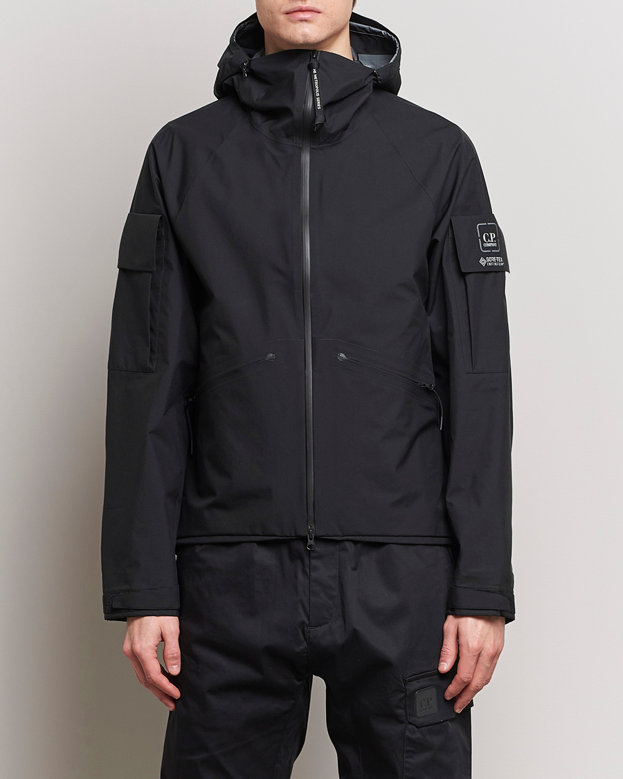 Herr |  | C.P. Company | Metropolis GORE-TEX Nylon Hooded Jacket Black