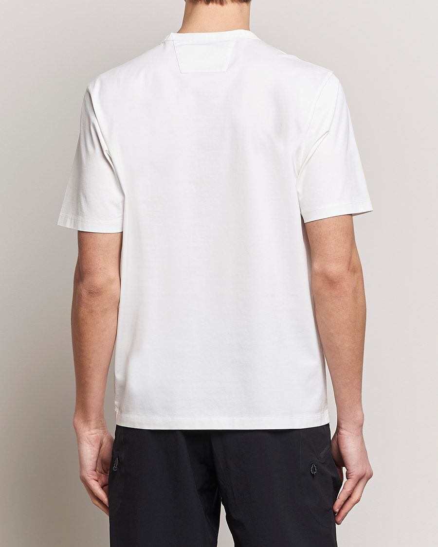 Herr | T-Shirts | C.P. Company | Metropolis Mercerized Jersey Logo T-Shirt White
