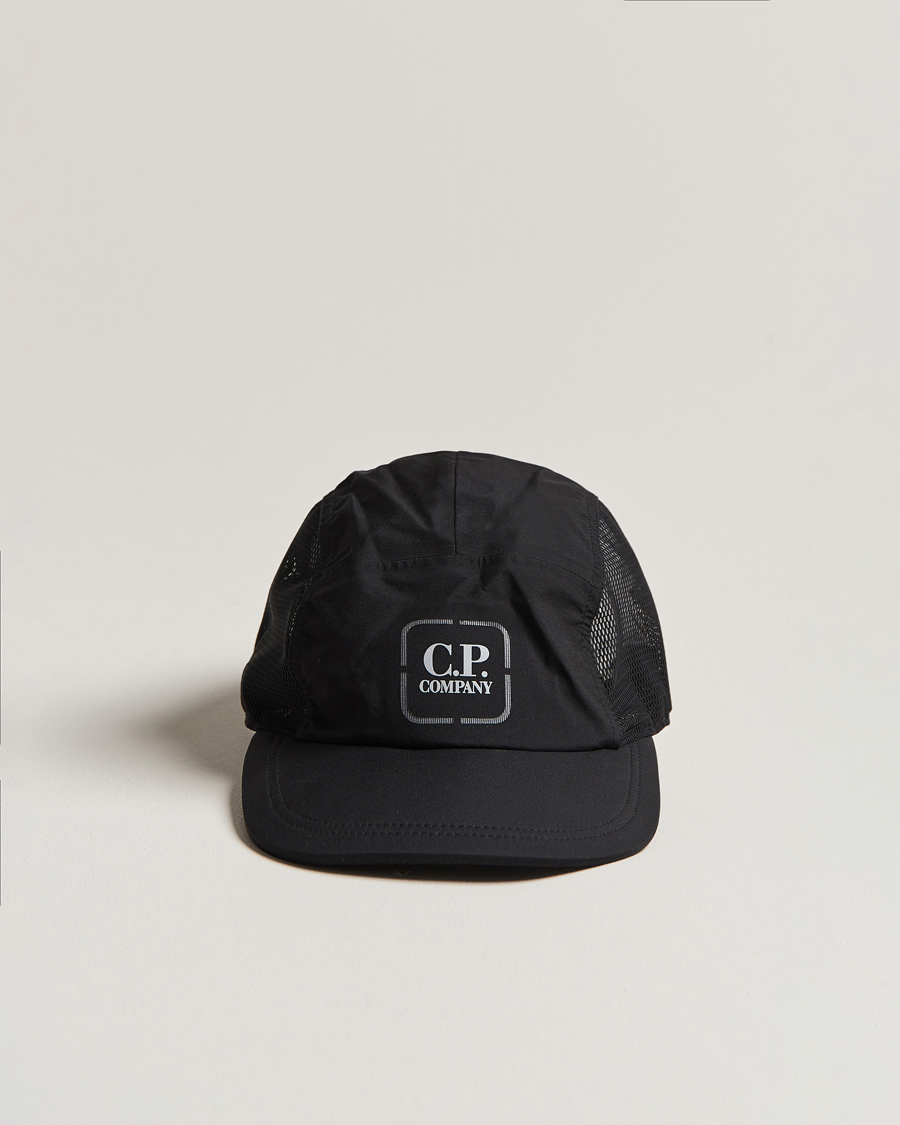Herr | C.P. Company Metropolis Gore-Tex Baseball Cap Black | C.P. Company | Metropolis Gore-Tex Baseball Cap Black