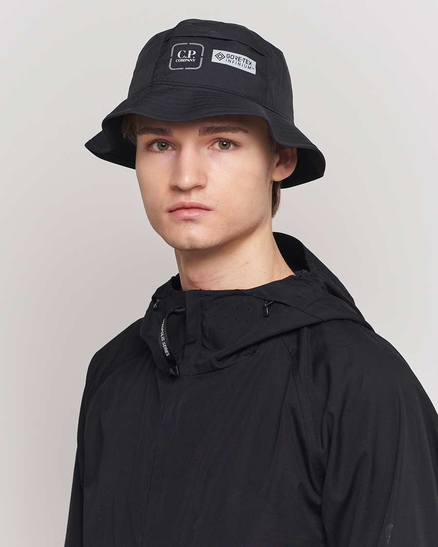 Herr | C.P. Company Metropolis Gore-Tex Bucket Hat Black | C.P. Company | Metropolis Gore-Tex Bucket Hat Black