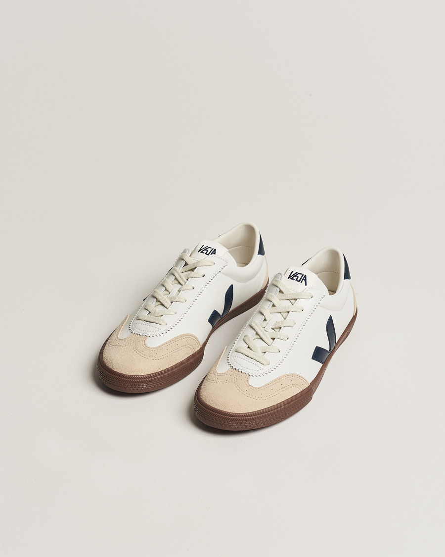 Herr | Sneakers | Veja | Volley Bastille Sneaker White/Nautico Bark