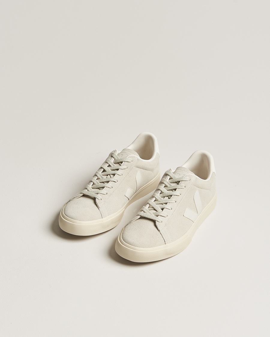 Herr | Vita sneakers | Veja | Campo Suede Sneaker Natural White