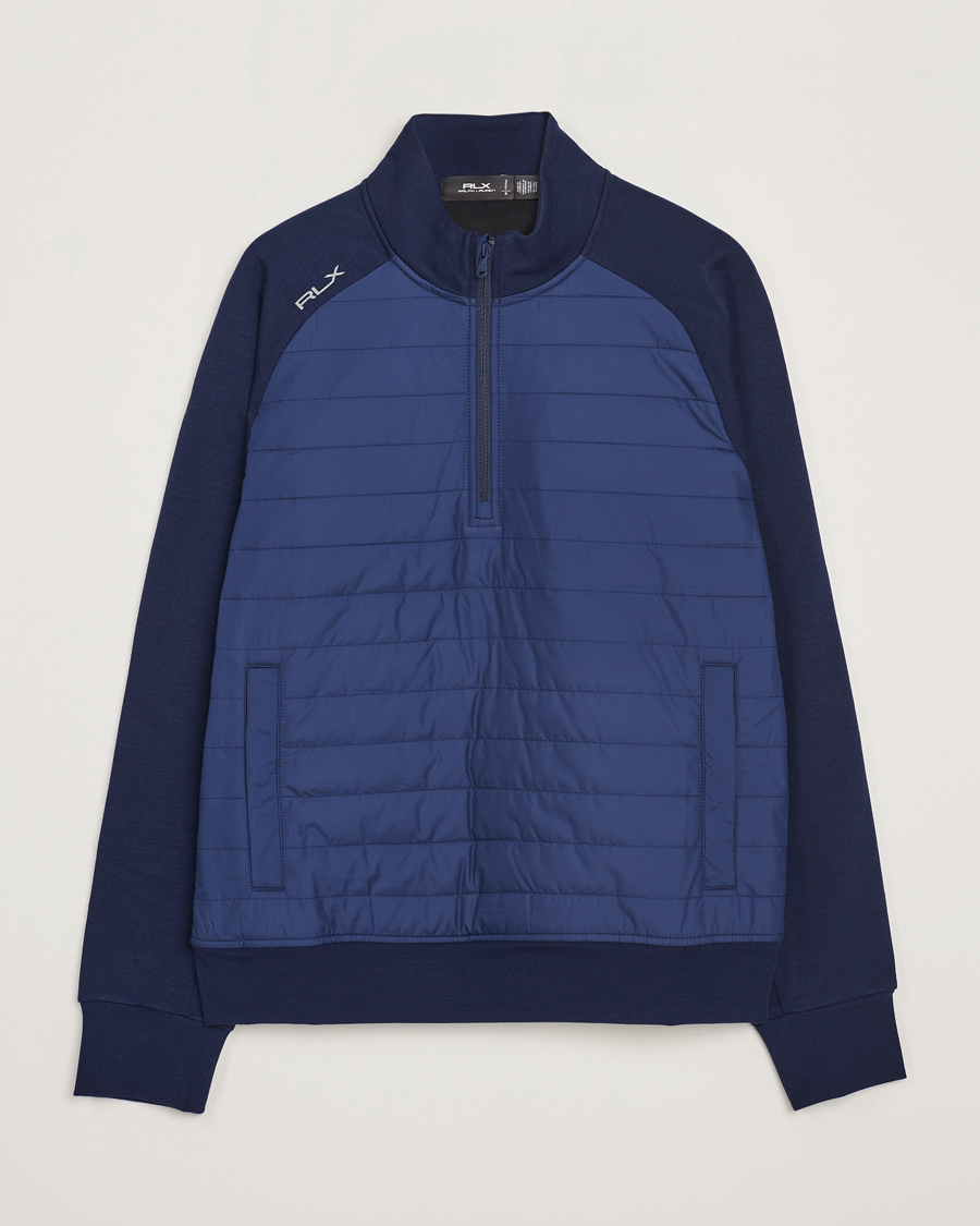 Herr | Tröjor | RLX Ralph Lauren | Performance Hybrid Half Zip Refined Navy