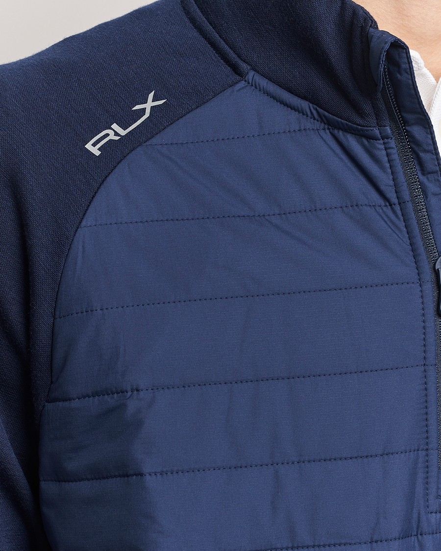 Herr | Tröjor | RLX Ralph Lauren | Performance Hybrid Half Zip Refined Navy