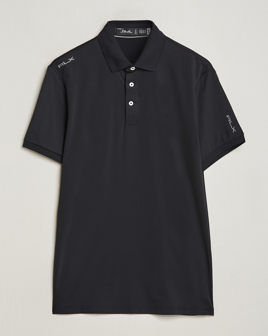 Herr | Pikéer | RLX Ralph Lauren | Airflow Active Jersey Polo Polo Black