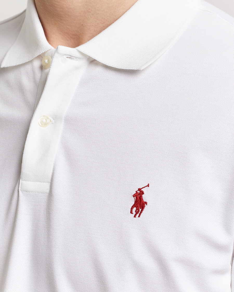 Herr | Pikéer | Polo Ralph Lauren Golf | Performance Stretch Polo Ceramic White