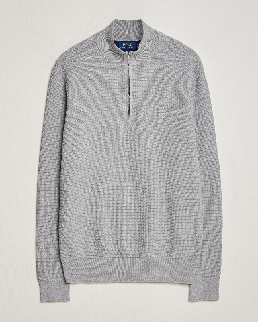 Herr | Tröjor | Polo Ralph Lauren Golf | Cotton Jersey Half Zip Andover Heather