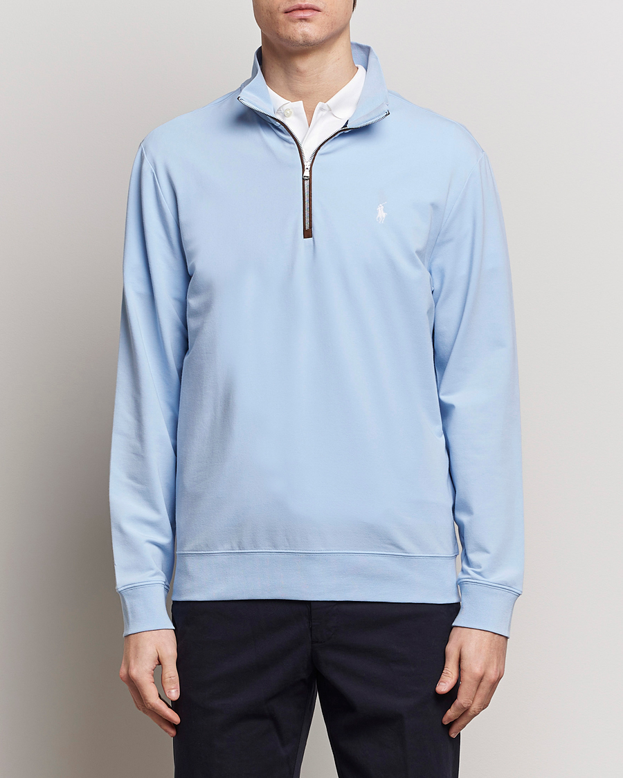 Herr | Polo Ralph Lauren Golf | Polo Ralph Lauren Golf | Terry Jersey Half Zip Sweater Office Blue