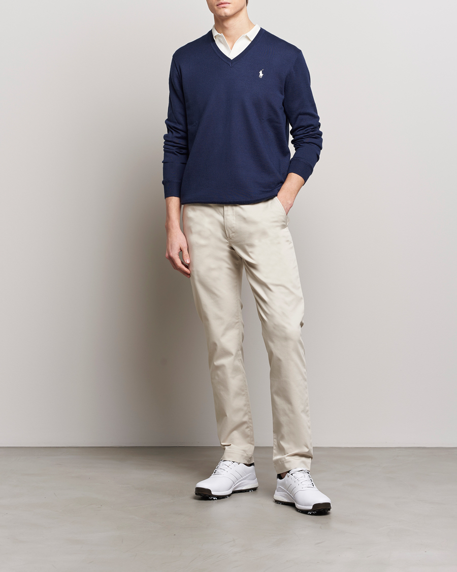 Herr | Byxor | Polo Ralph Lauren Golf | Stretch Cotton Golf Pants Basic Sand