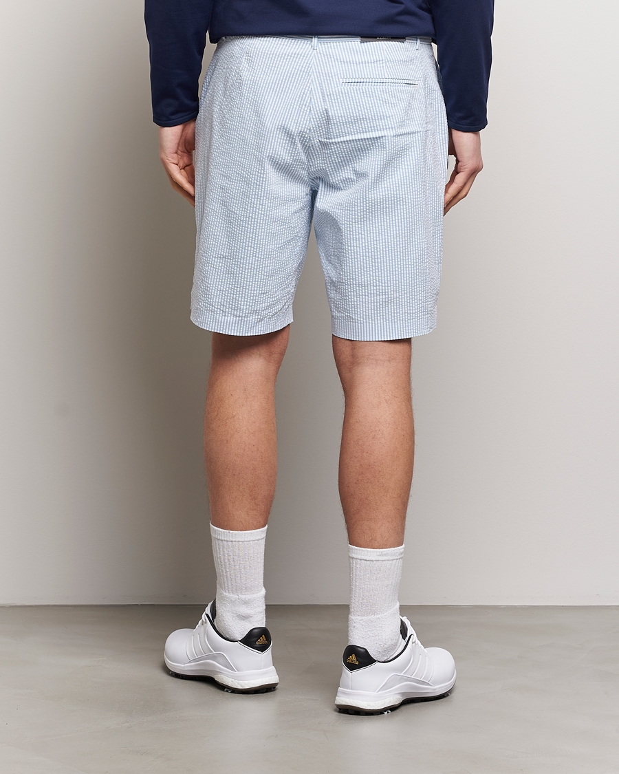 Herr | Shorts | RLX Ralph Lauren | Seersucker Golf Shorts Blue/White