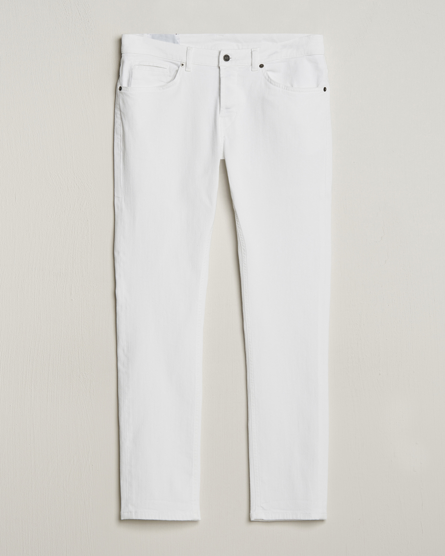 Herr | Jeans | Dondup | George Bullstretch Jeans White