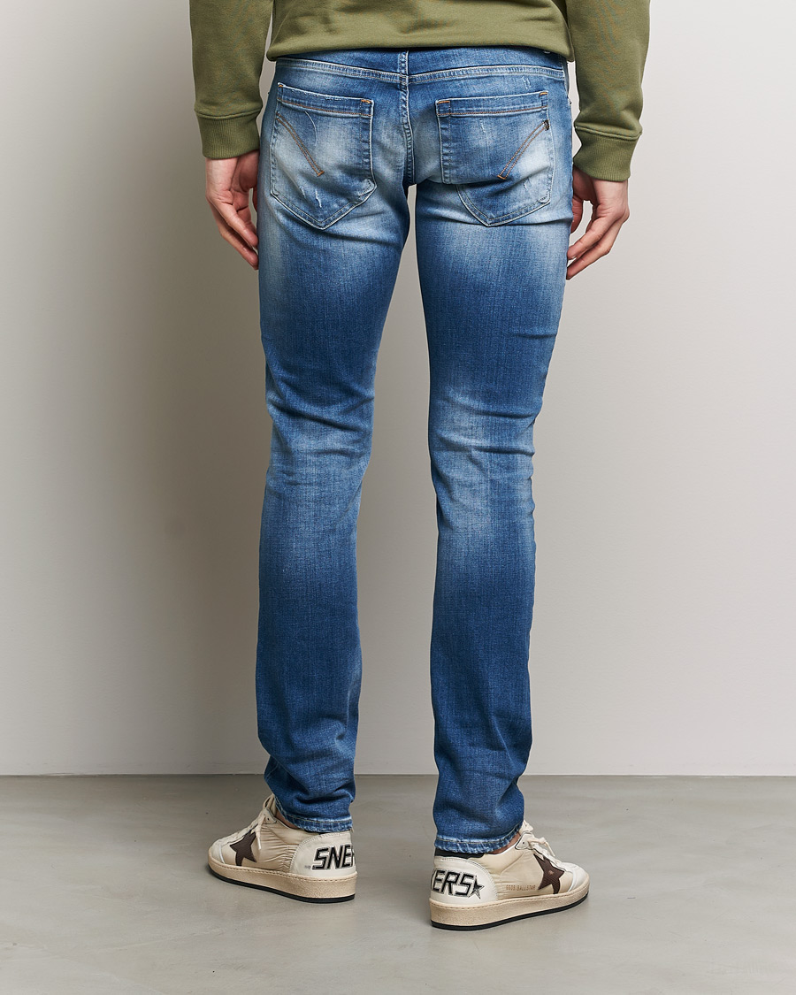 Herr | Jeans | Dondup | George Distressed Jeans Medium Blue
