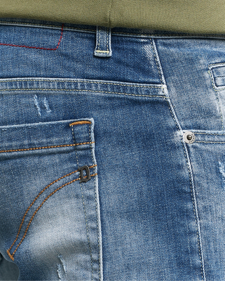 Herr | Jeans | Dondup | George Distressed Jeans Medium Blue