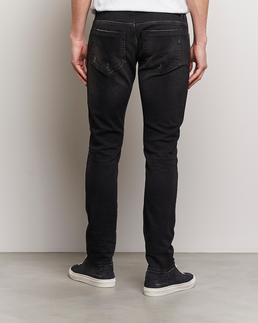 Herr | Jeans | Dondup | George Distressed Jeans Washed Black