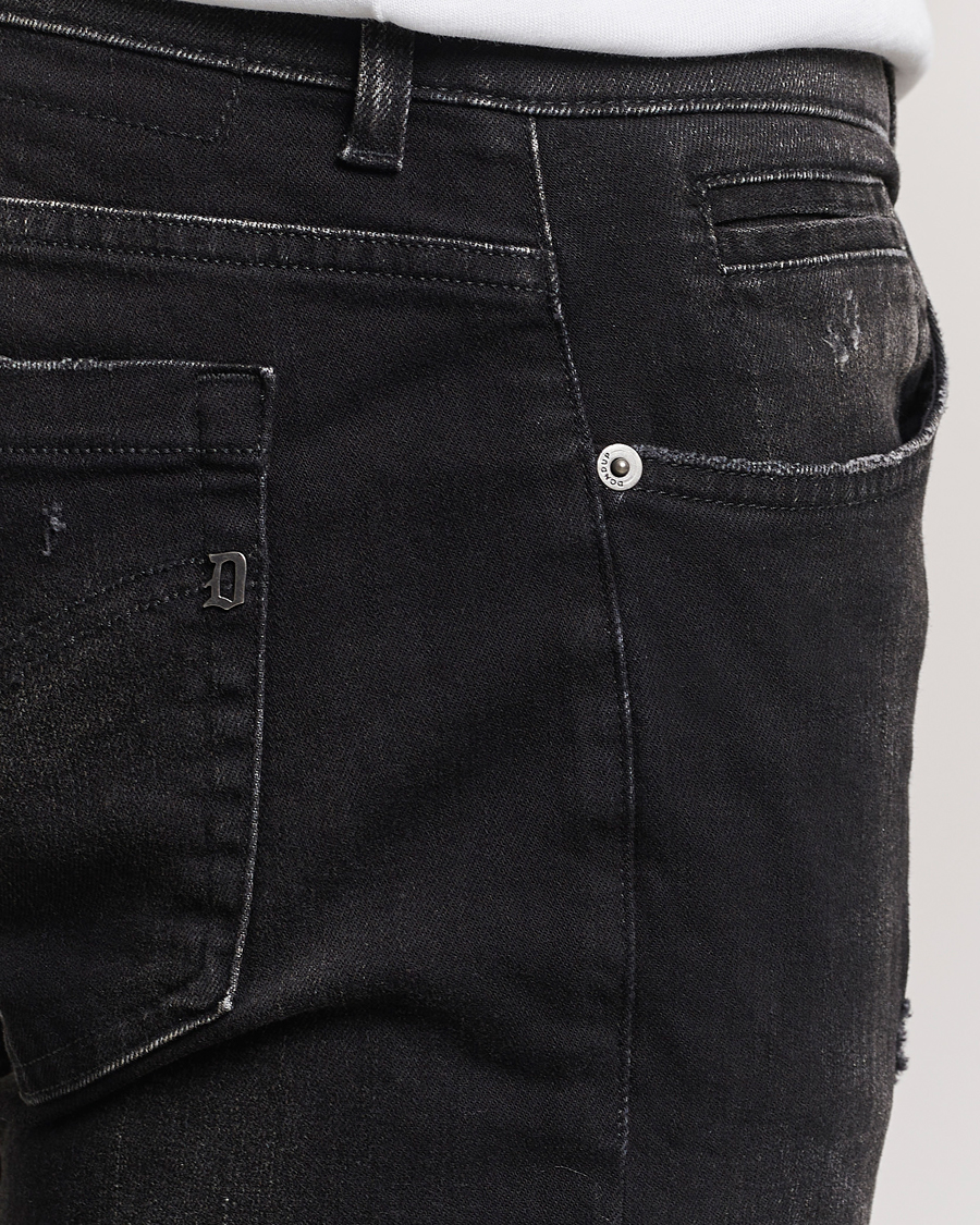 Herr | Jeans | Dondup | George Distressed Jeans Washed Black
