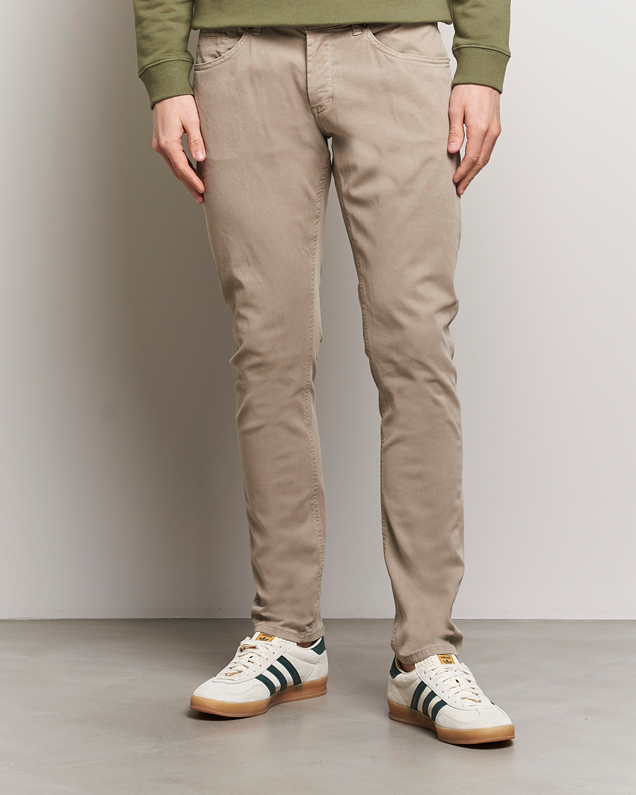 Herr | Lojalitetserbjudande | Dondup | George Gabardine 5-Pocket Sand