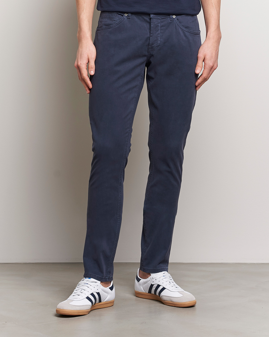 Herr | Lojalitetserbjudande | Dondup | George Gabardine 5-Pocket Navy